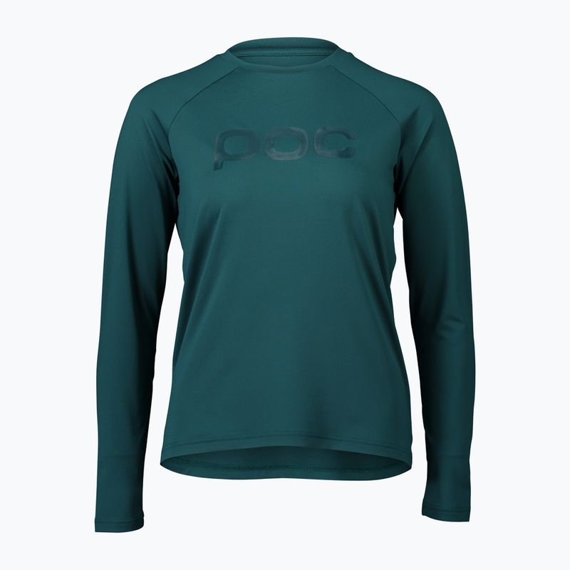 Moteriški dviratininkų marškinėliai POC Reform Enduro Jersey dioptase blue