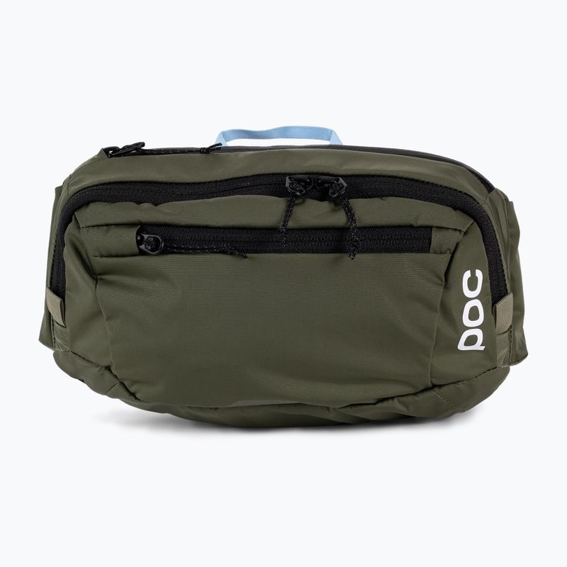 Dviračio rankinė ant juosmens POC Lamina Hip Pack epidote green 3