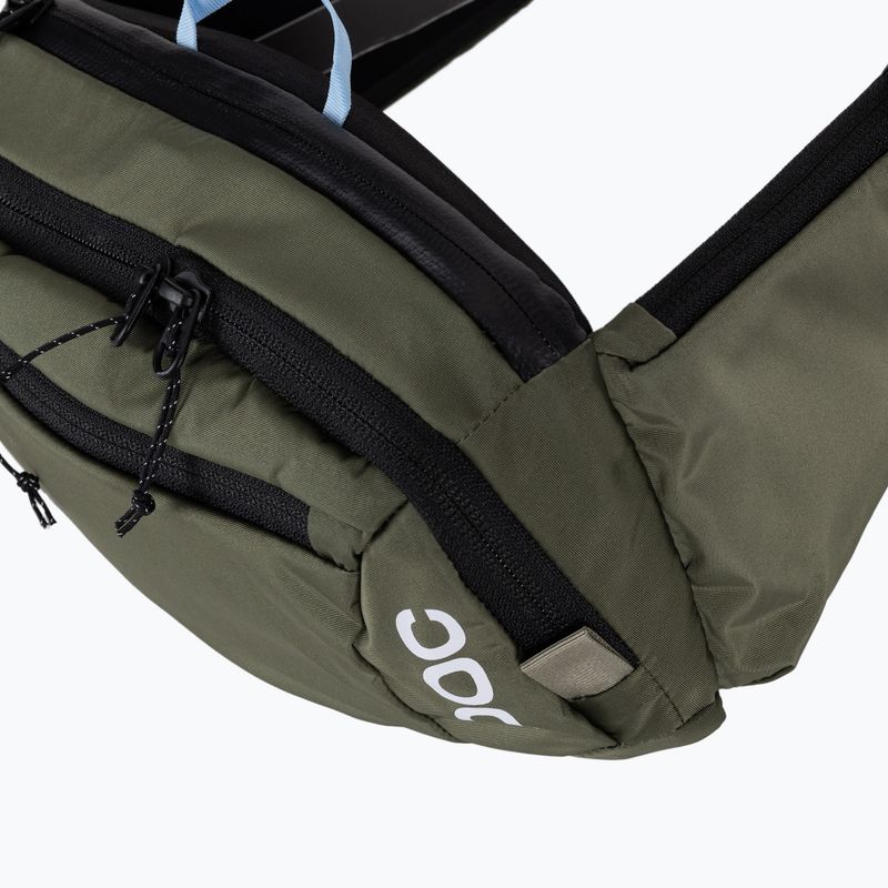 Dviračio rankinė ant juosmens POC Lamina Hip Pack epidote green 5