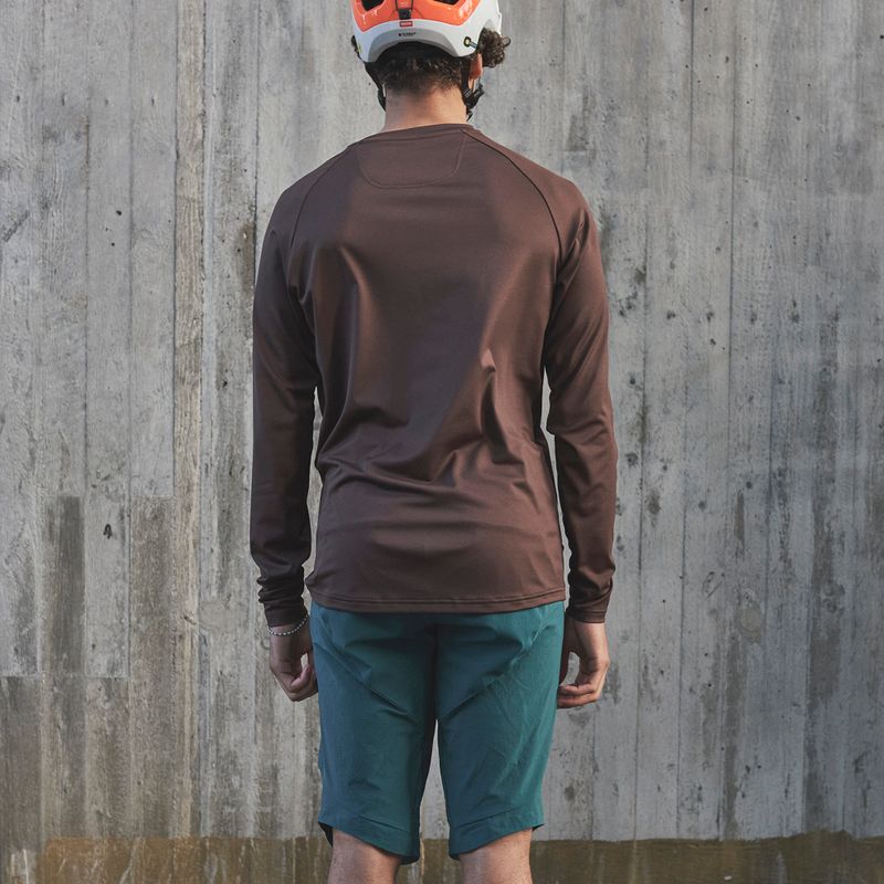 Vyriški dviračių marškinėliai POC Reform Enduro Jersey axinite brown 6