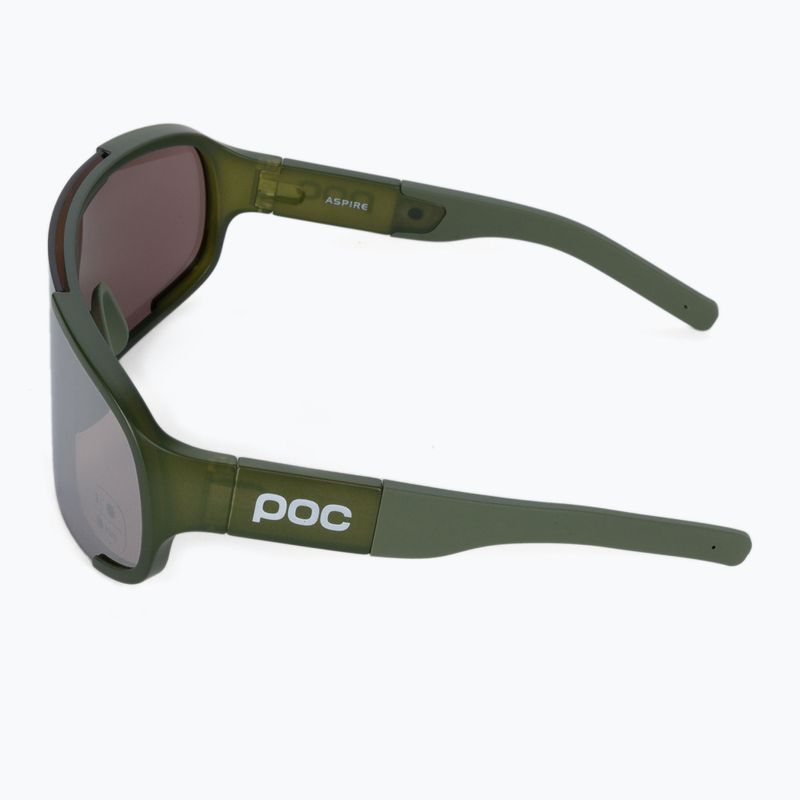 POC Aspire epidote green/translucent dviračių akiniai 4