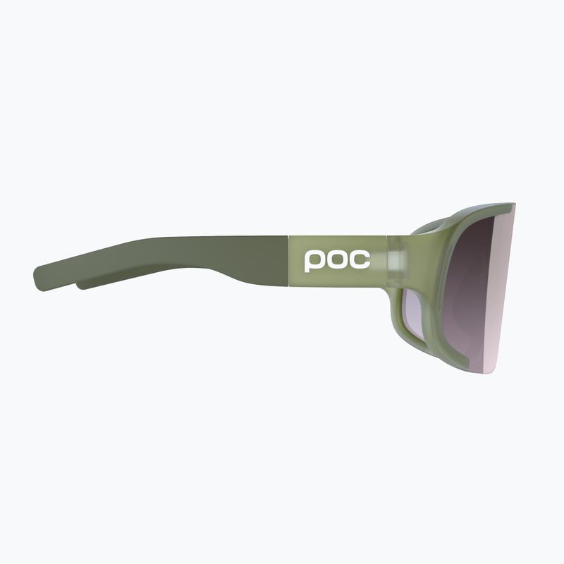 POC Aspire epidote green/translucent dviračių akiniai 8