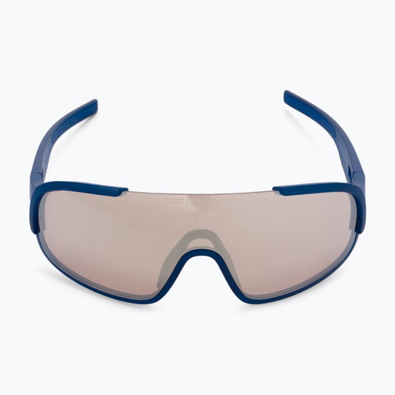 POC Crave opal blue translucent/clarity trail silver dviračių akiniai 3