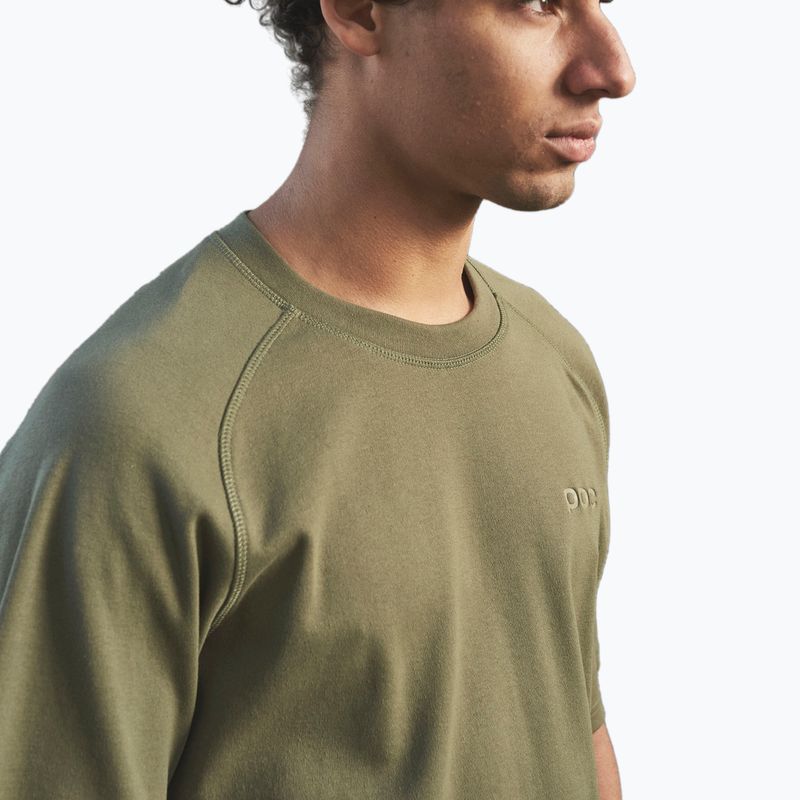 Vyriški trekingo marškinėliai POC Poise epidote green 3