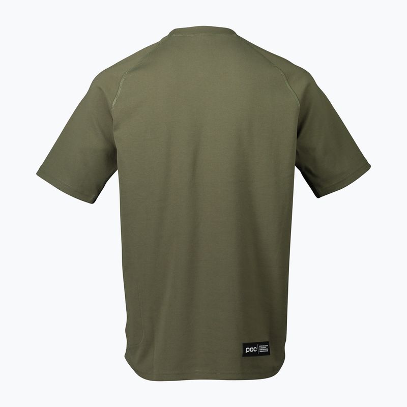 Vyriški trekingo marškinėliai POC Poise epidote green 5