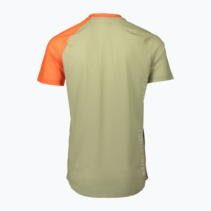 Vyriški dviratininko marškinėliai POC MTB Pure prehnite green 2
