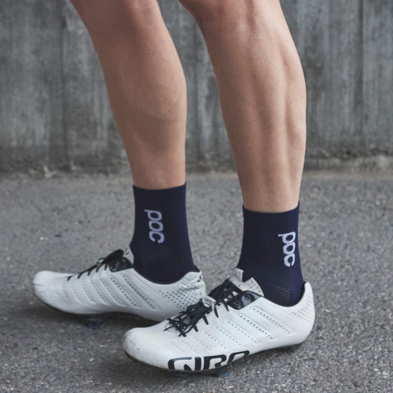 POC Essential Road Short dviratininkų kojinės turmaline navy 3