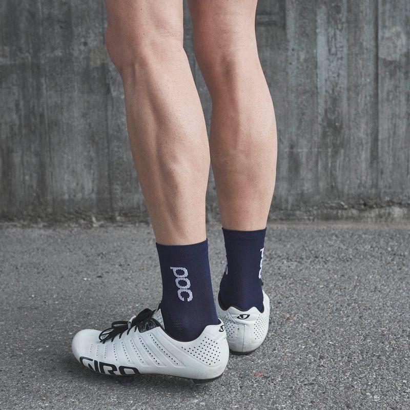 POC Essential Road Short dviratininkų kojinės turmaline navy 4