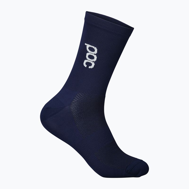 POC Soleus Lite Mid turmaline navy dviratininkų kojinės