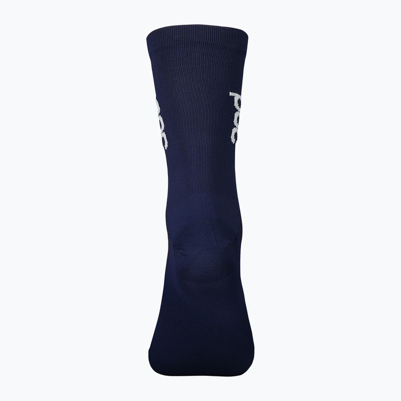 POC Soleus Lite Mid turmaline navy dviratininkų kojinės 2