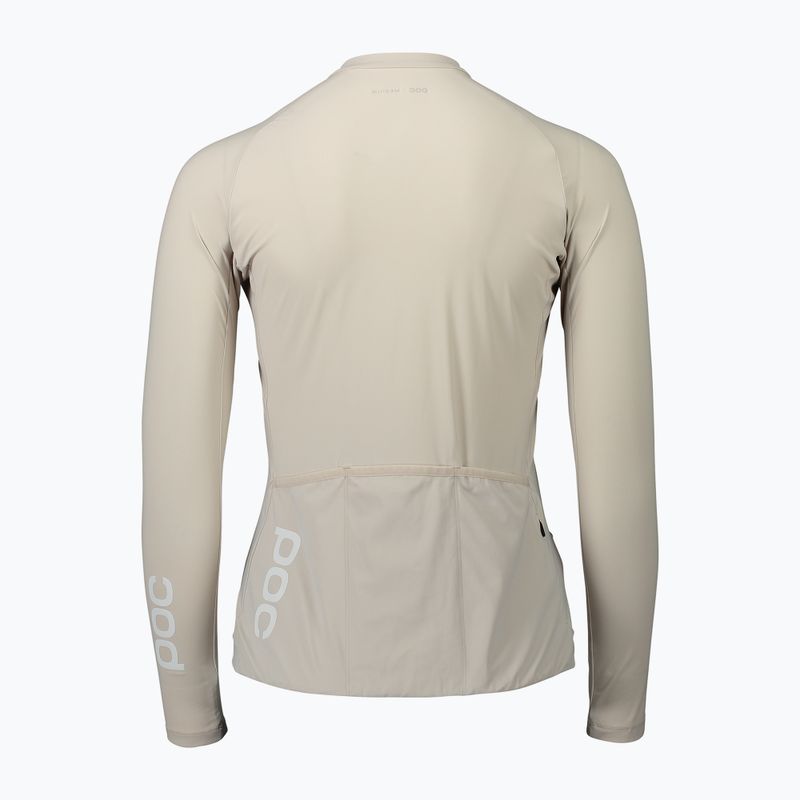 Moteriška dviratininkų apranga ilgomis rankovėmis POC Essential Road light sandstone beige 3
