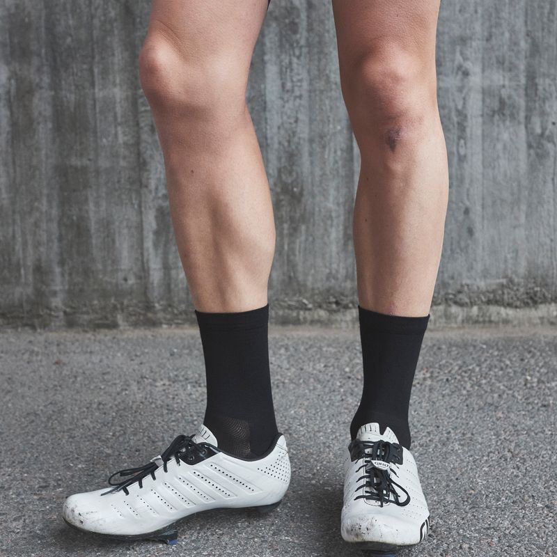 POC Zephyr Merino Mid uranium black dviratininkų kojinės 2