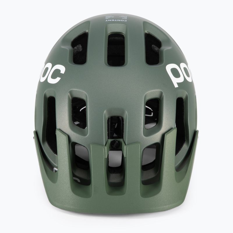 POC Tectal epidote green metallic/matinis dviratininko šalmas 3
