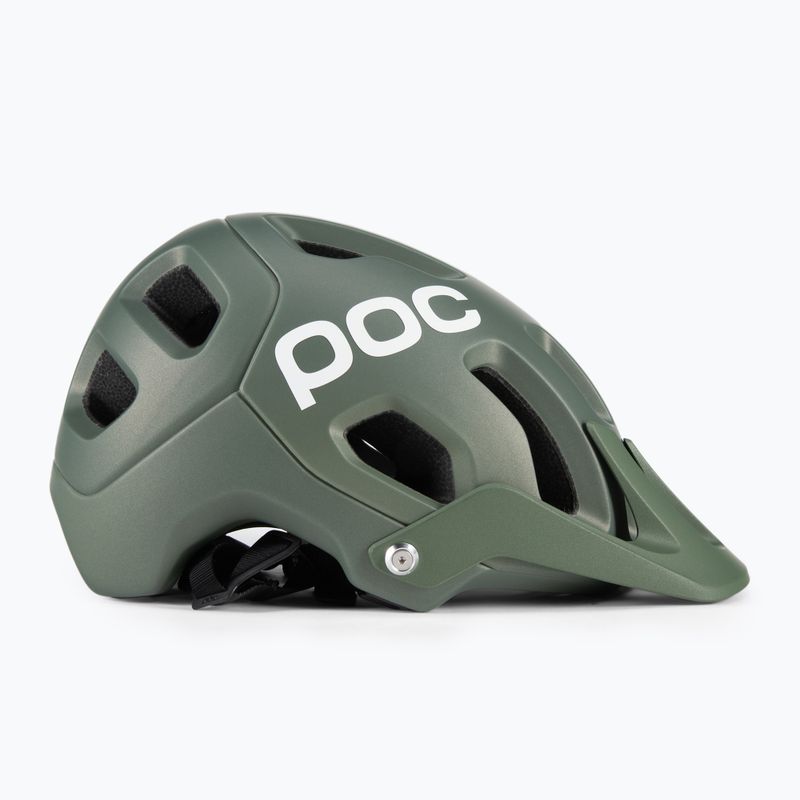 POC Tectal epidote green metallic/matinis dviratininko šalmas 4