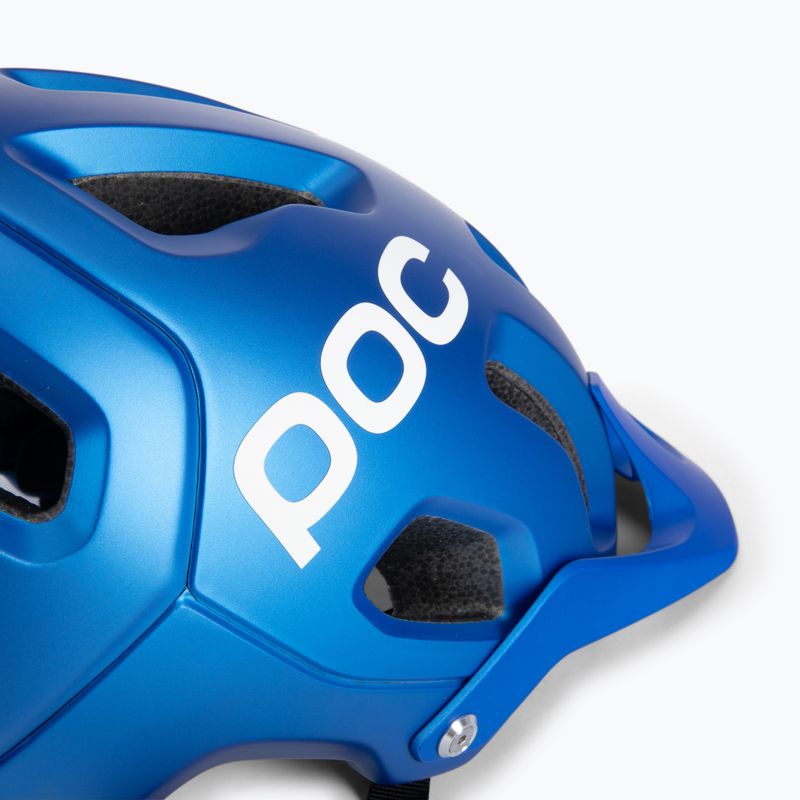 POC Tectal opal blue metallic/matinis dviratininko šalmas 6