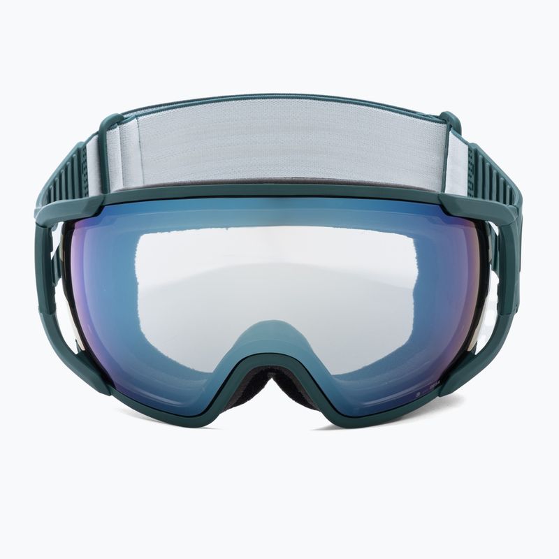 POC Zonula Clarity slidinėjimo akiniai moldanite green/clarity define/spektris azure 2