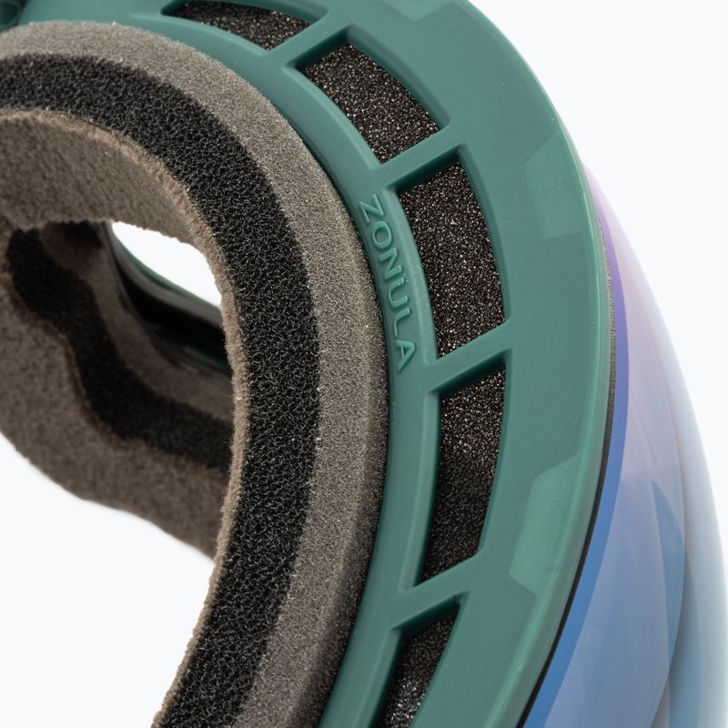 POC Zonula Clarity slidinėjimo akiniai moldanite green/clarity define/spektris azure 5
