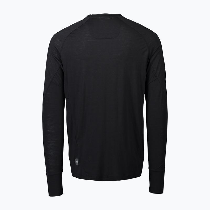 POC Light Merino uranium black trekking ilgomis rankovėmis 2
