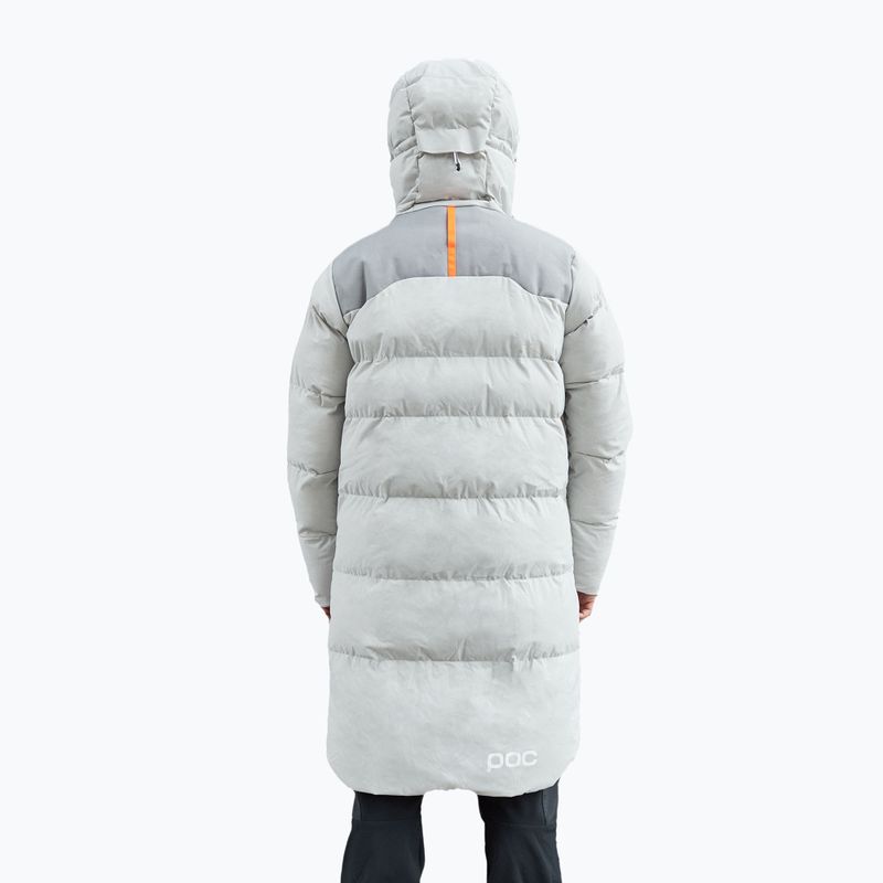 Moteriška pūkinė striukė POC Loft Parka granite grey 2