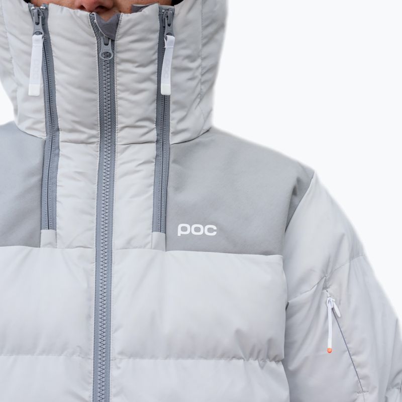 Moteriška pūkinė striukė POC Loft Parka granite grey 7