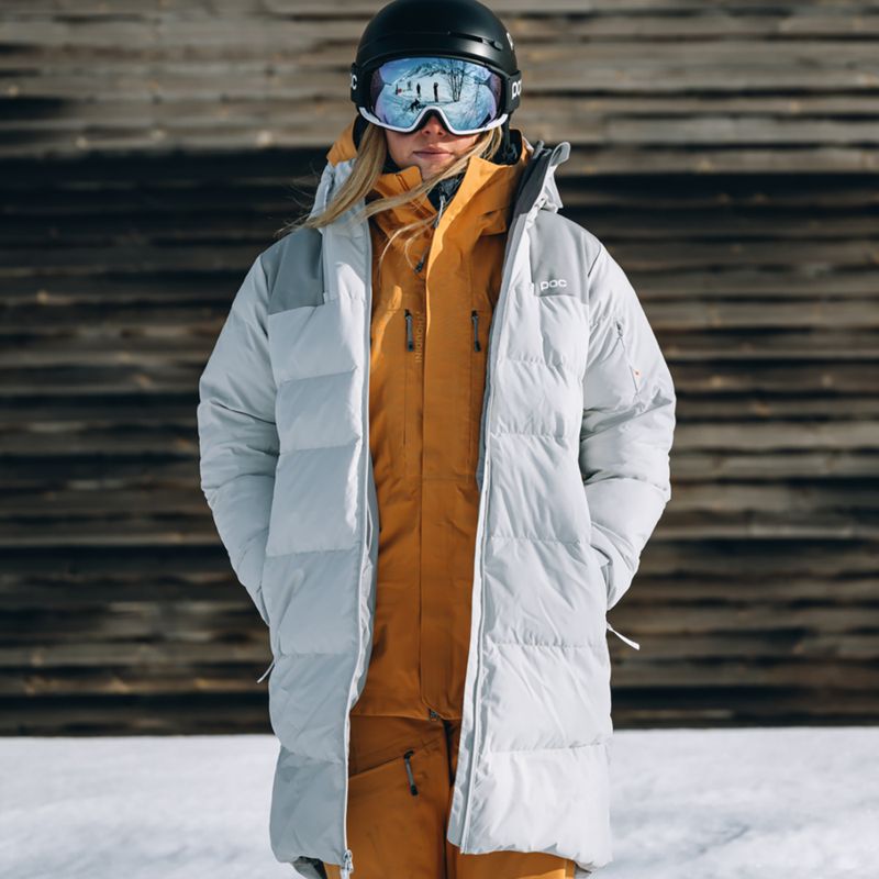 Moteriška pūkinė striukė POC Loft Parka granite grey 13