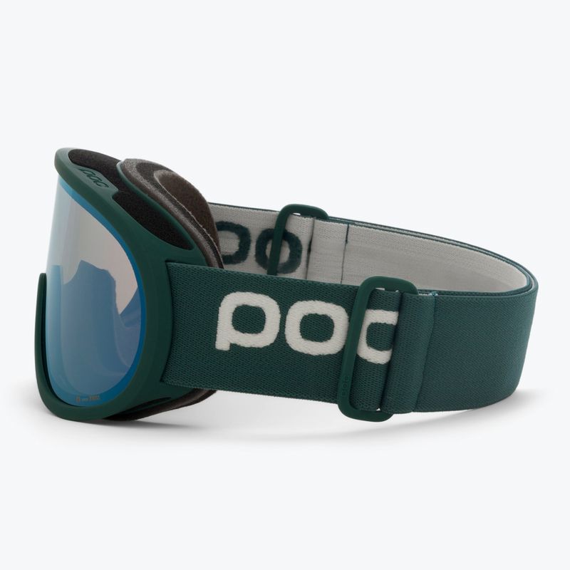 POC Retina Clarity slidinėjimo akiniai moldanite green/clarity define/spektris azure 4