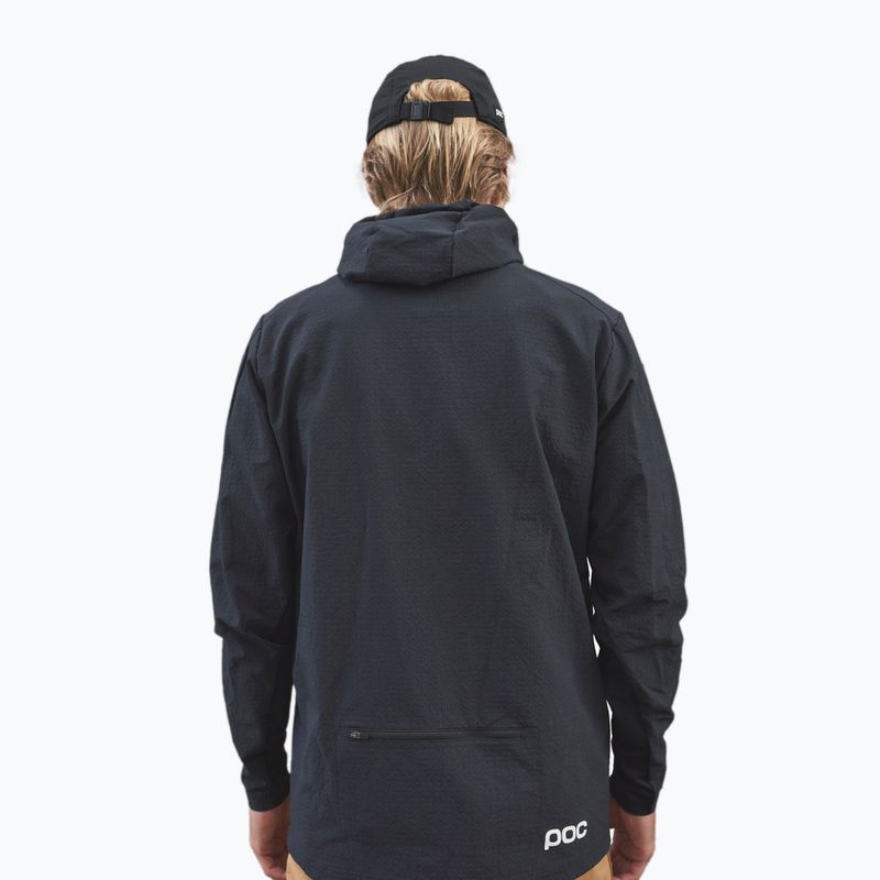 Vyriški dviratininkų džemperiai POC Mantle Thermal Hoodie uranium black 2