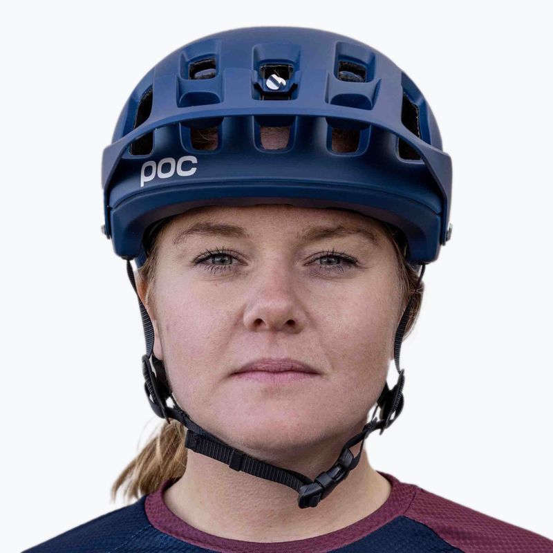 Dviračių šalmas POC Tectal lead blue matt 8