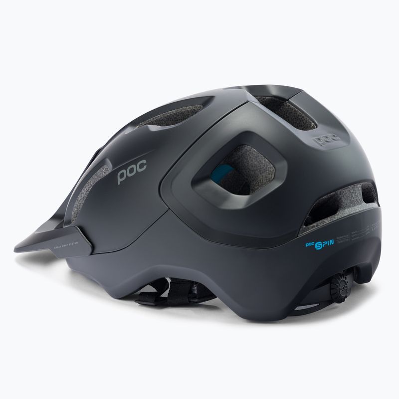 Dviračių šalmas POC Axion SPIN uranium black matt 4