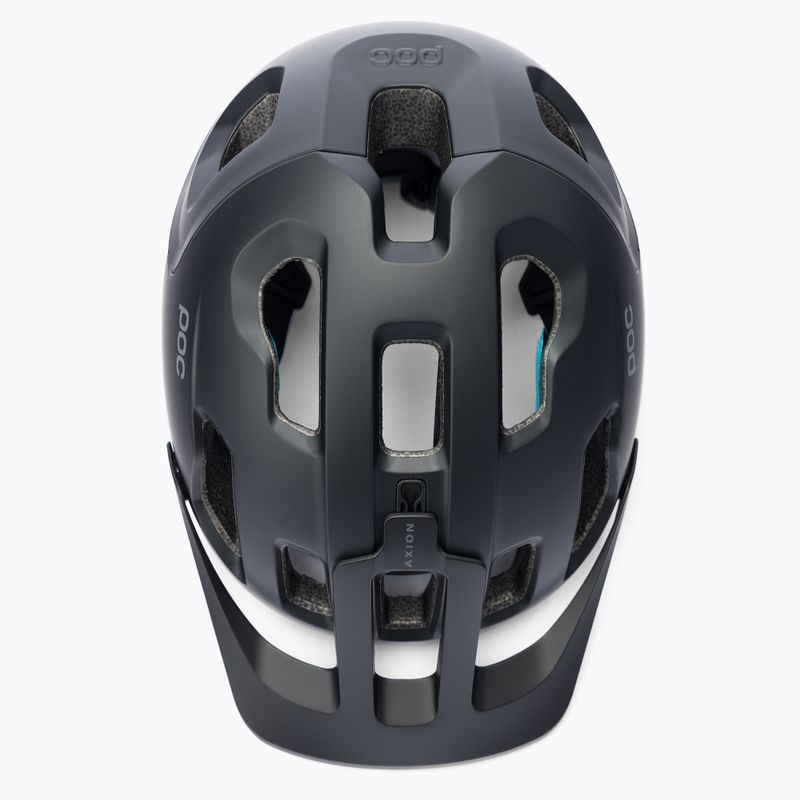 Dviračių šalmas POC Axion SPIN uranium black matt 6