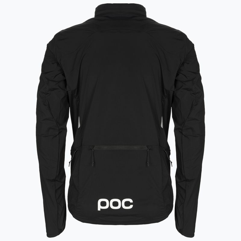 Vyriška dviratininko striukė POC Pro Thermal uranium black 8