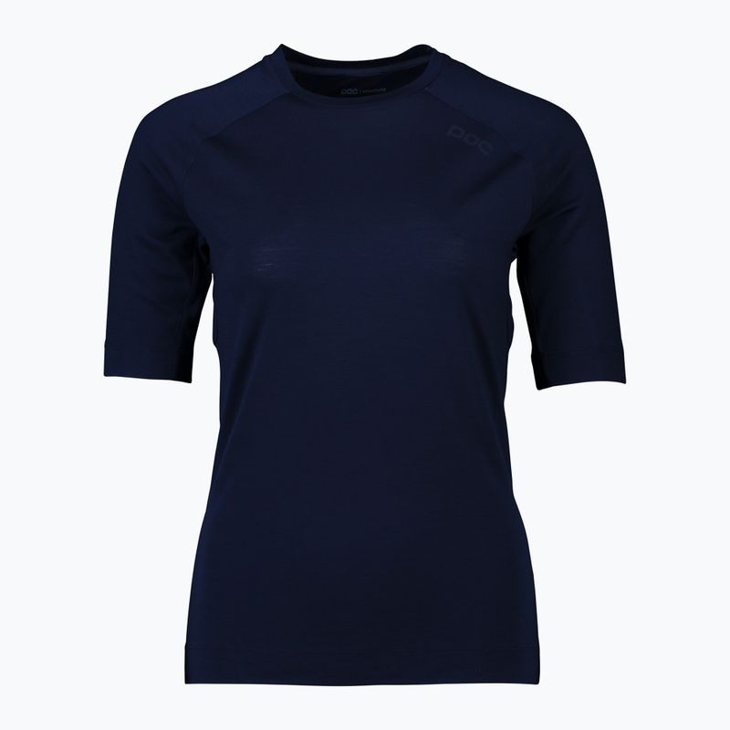 Moteriški marškinėliai POC Light Merino turmaline navy