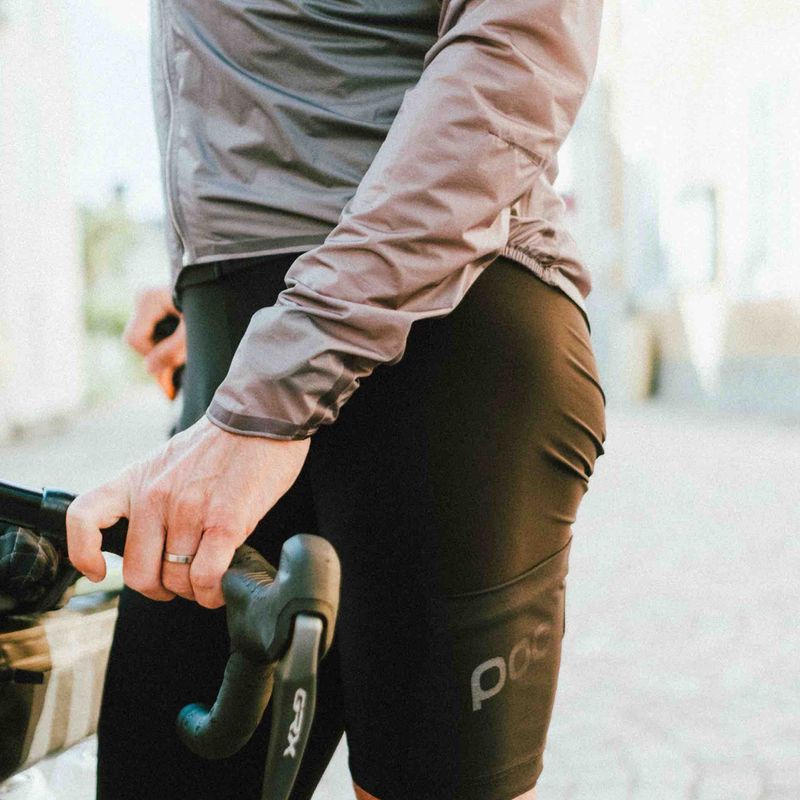 Vyriški POC Ne-plus Ultra VPDs šortai su antkrūtiniais uranium black 4