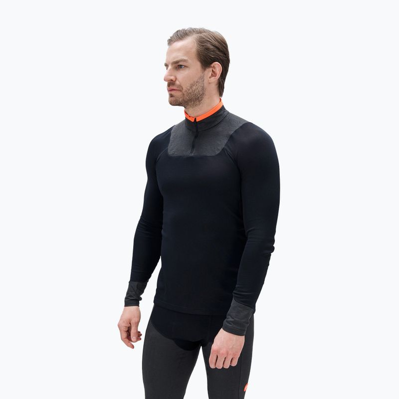 Termoaktyvus džemperis POC Resistance Layer Jersey uranium black