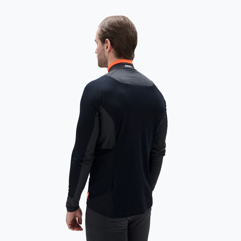Termoaktyvus džemperis POC Resistance Layer Jersey uranium black 3