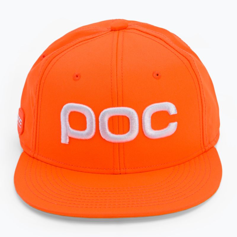POC Race Stuff fluorescencinė oranžinė beisbolo kepuraitė 4