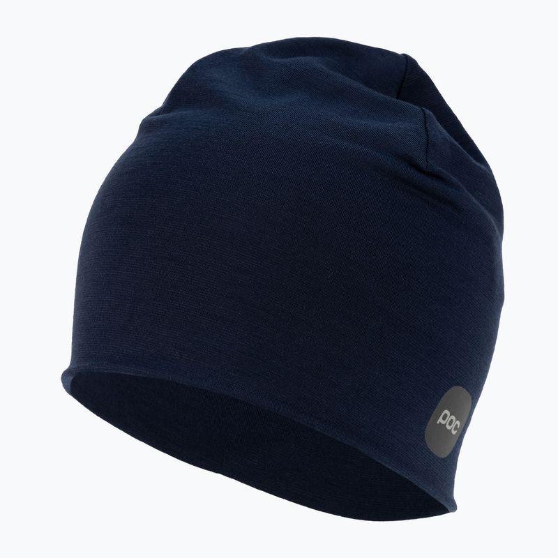 POC Light Merino Beanie dviratininkų kepurė turmaline navy 3