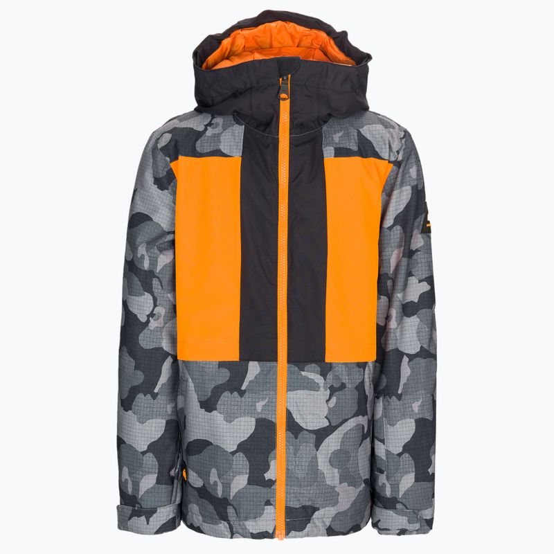 Quiksilver Groomer vaikiška snieglenčių striukė vaikams juoda EQBTJ03123