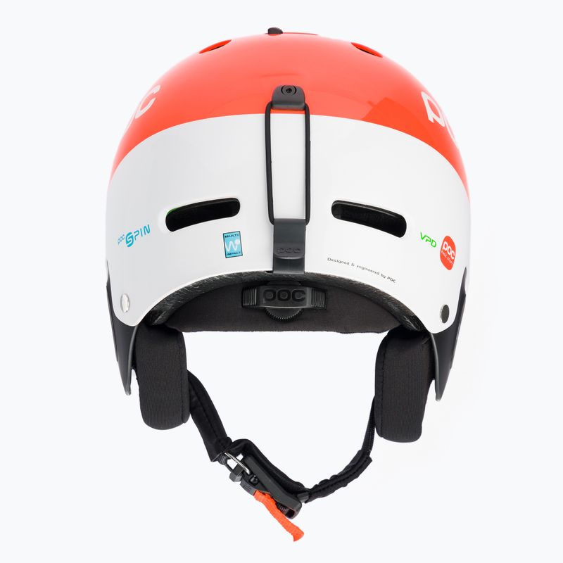 Slidinėjimo šalmas POC Artic SL 360 SPIN fluorescencinės oranžinės spalvos 3