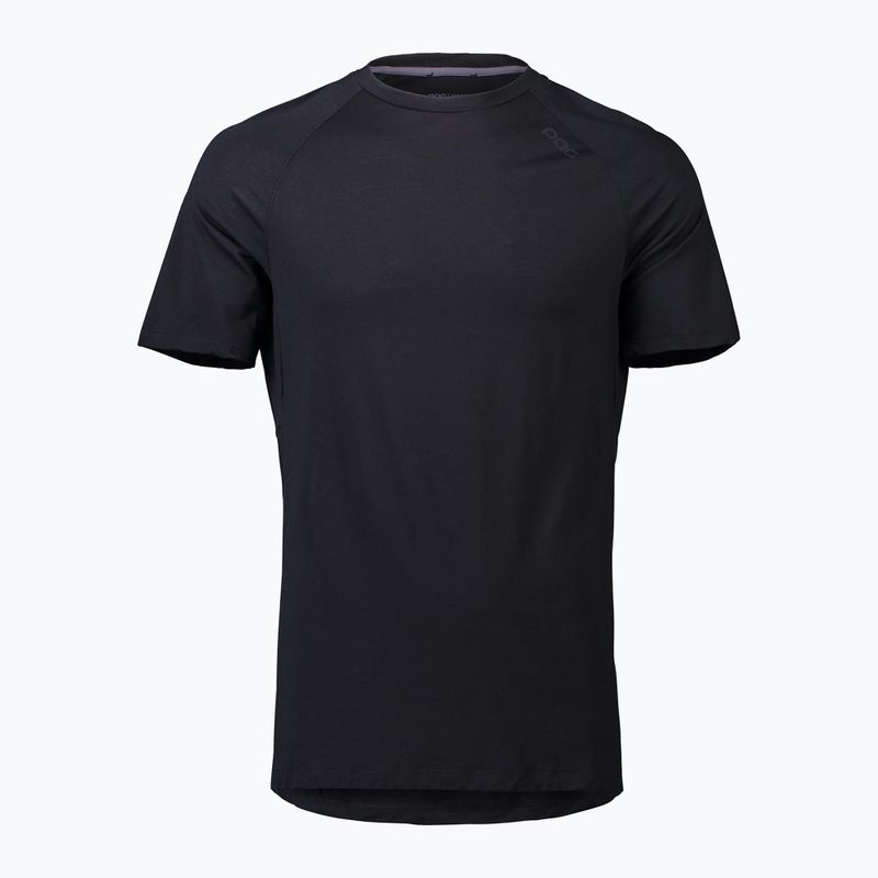 Vyriški POC Light Merino dviratininkų marškinėliai uranium black