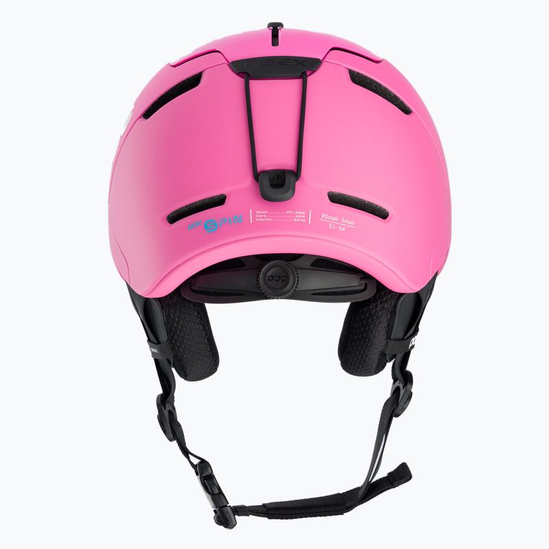 Moteriškas slidinėjimo šalmas POC Obex Spin actinium pink 3