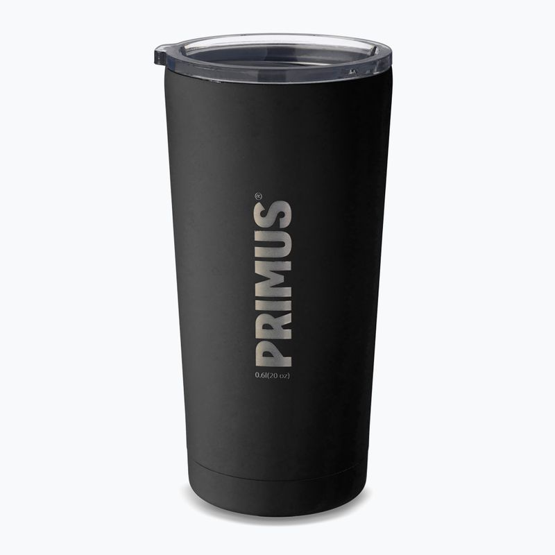 Primus Vacuum Tumbler termo puodelis 600 ml, juodas