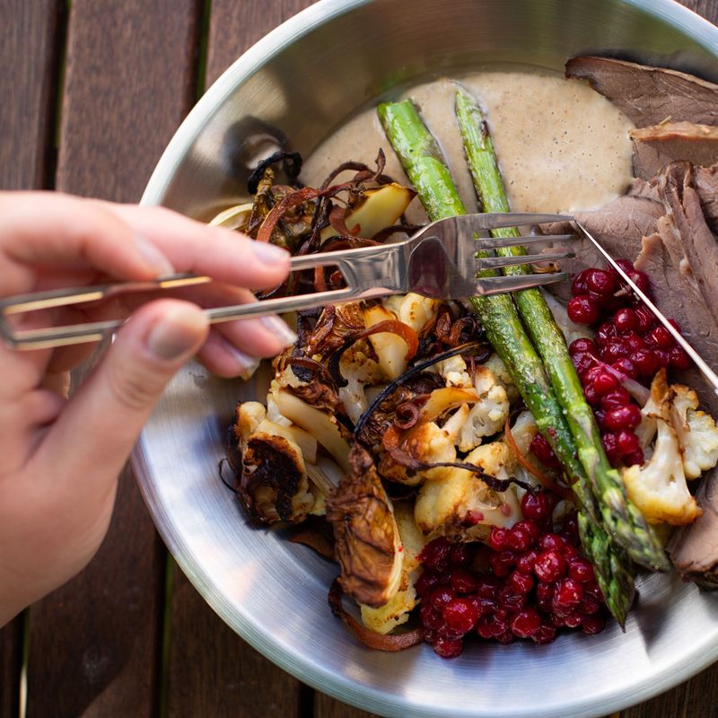 Turistiniai stalo įrankiai Primus Leisure Cutlery blue 2