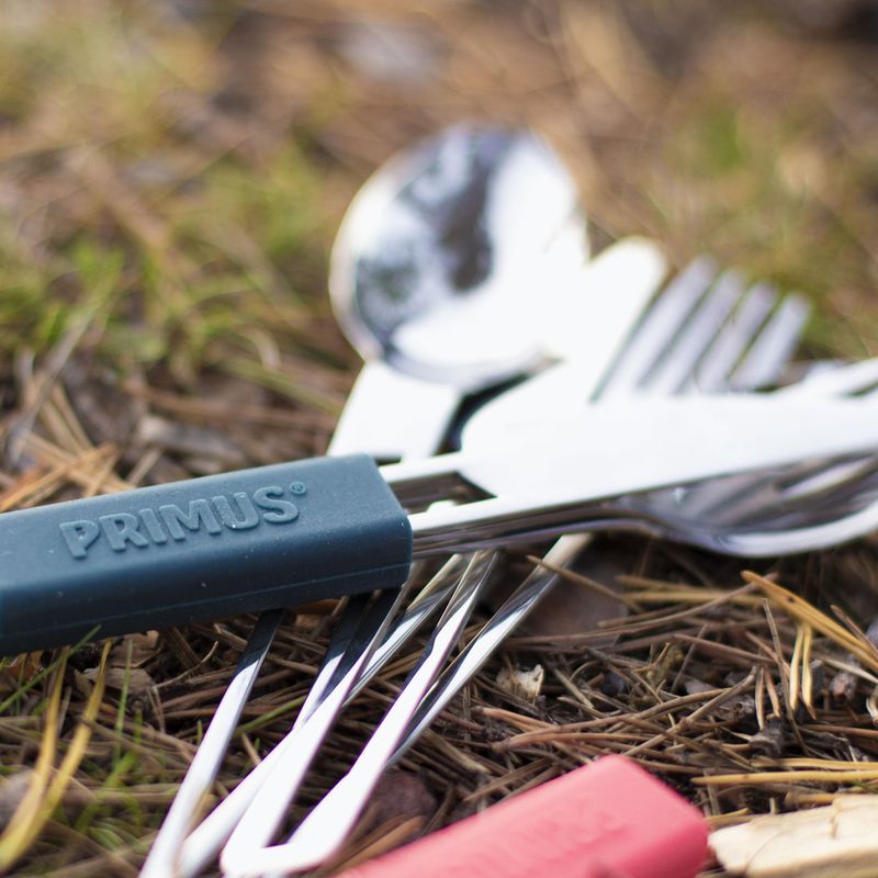 Turistiniai stalo įrankiai Primus Leisure Cutlery grey 2
