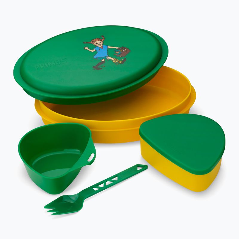 Turistinių indų rinkinys Primus Meal Set Pippi green 2