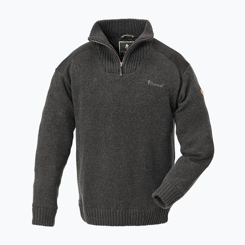 Vyriškas megztinis Pinewood Hurricane d.grey mel