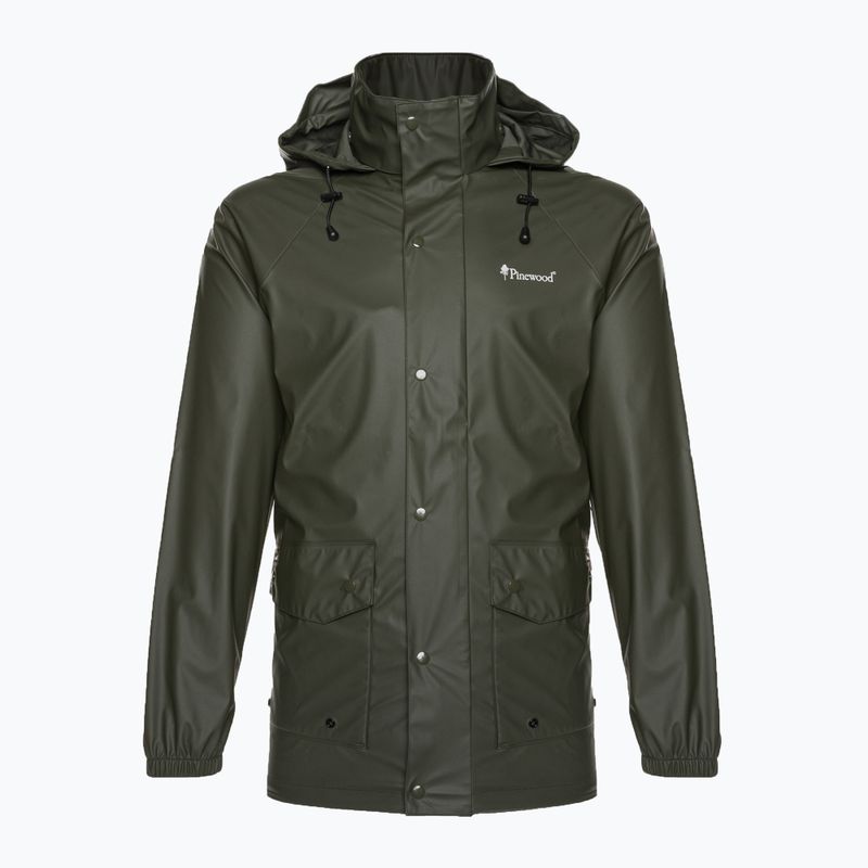 Vyriška striukė nuo lietaus Pinewood Gremista green 7