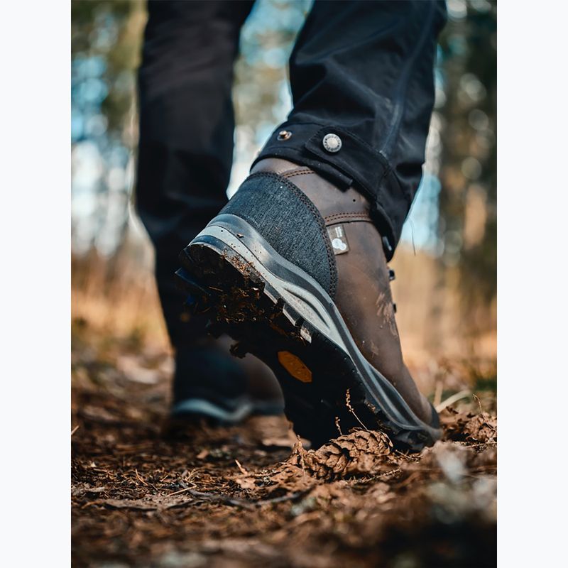 Vyriški turistiniai batai Pinewood Mid Hunting & Hiking Boot brown 13