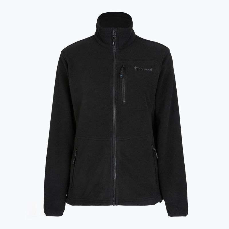 Moteriškas žygio džemperis Pinewood Finnveden Fleece black