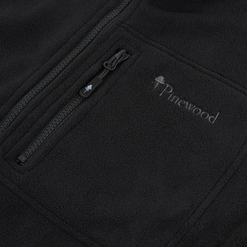 Moteriškas žygio džemperis Pinewood Finnveden Fleece black 3